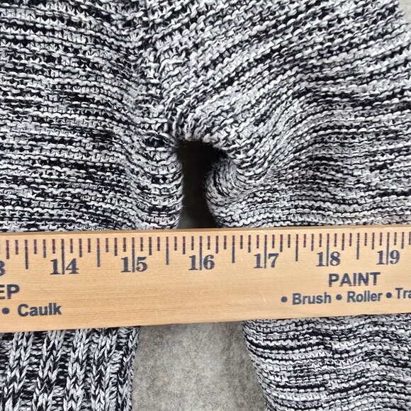 APT. 9 Gray Marled Knit Button Front Petite Cardigan Sweater 60% Cotton Size PS - Picture 8 of 8